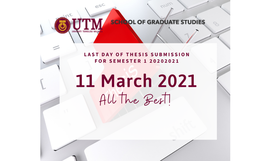 Thesis submission for Semester 1 20202021
