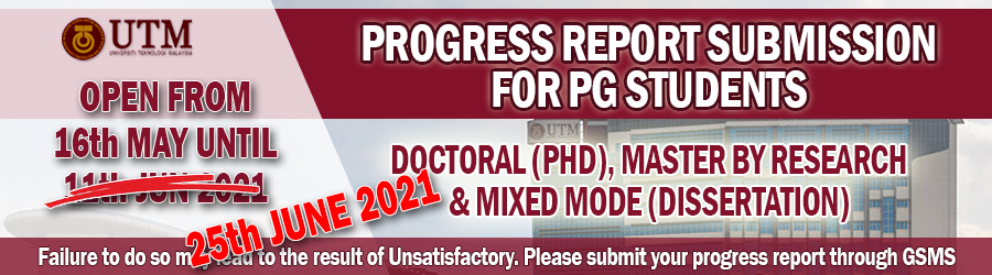 PROGRESS REPORT FOR SEM II 2020/2021