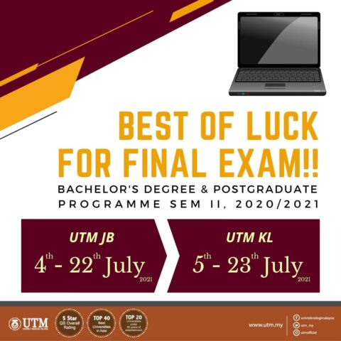 FINAL EXAM | School of Graduate Studies (SPS)